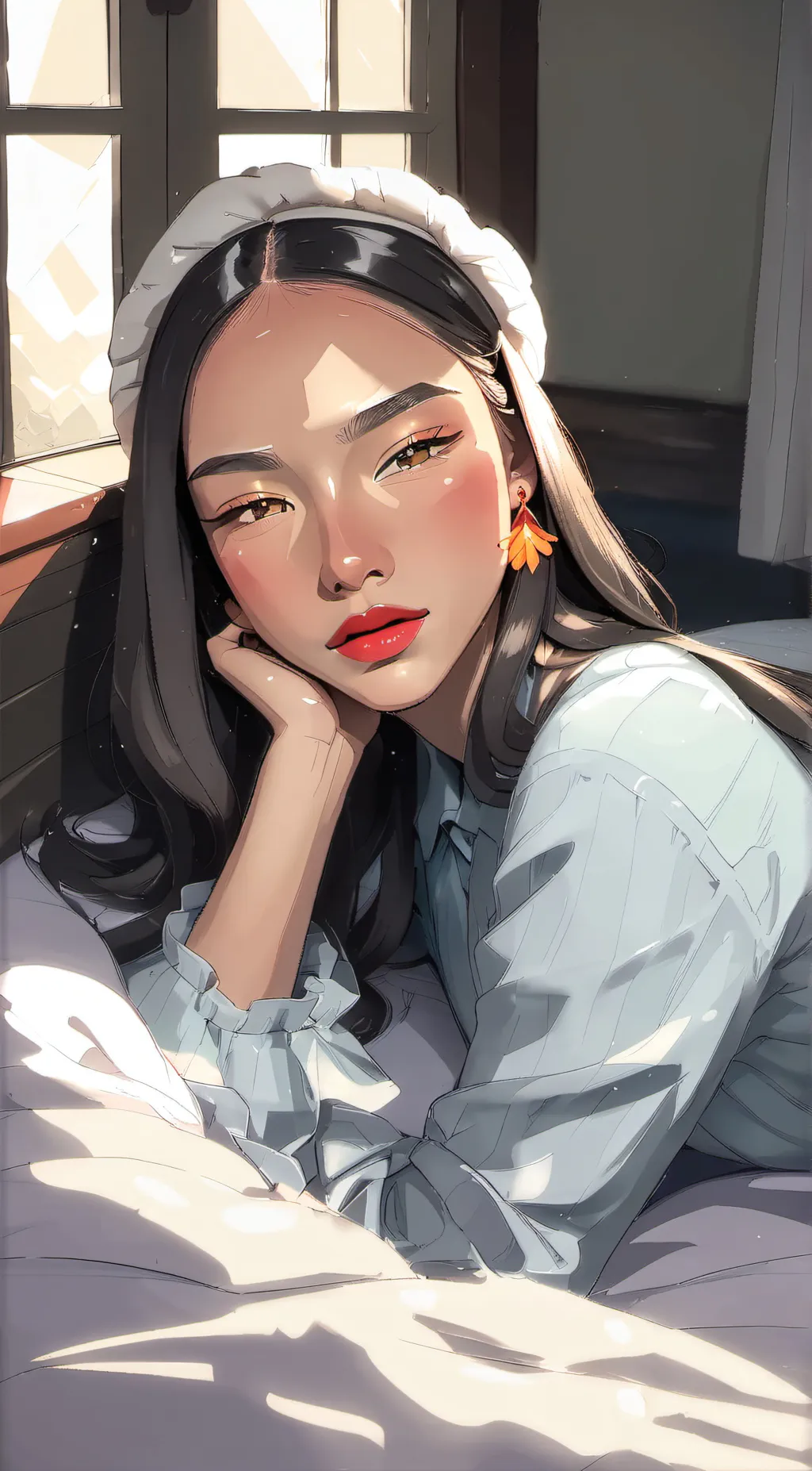 ai character: ella background