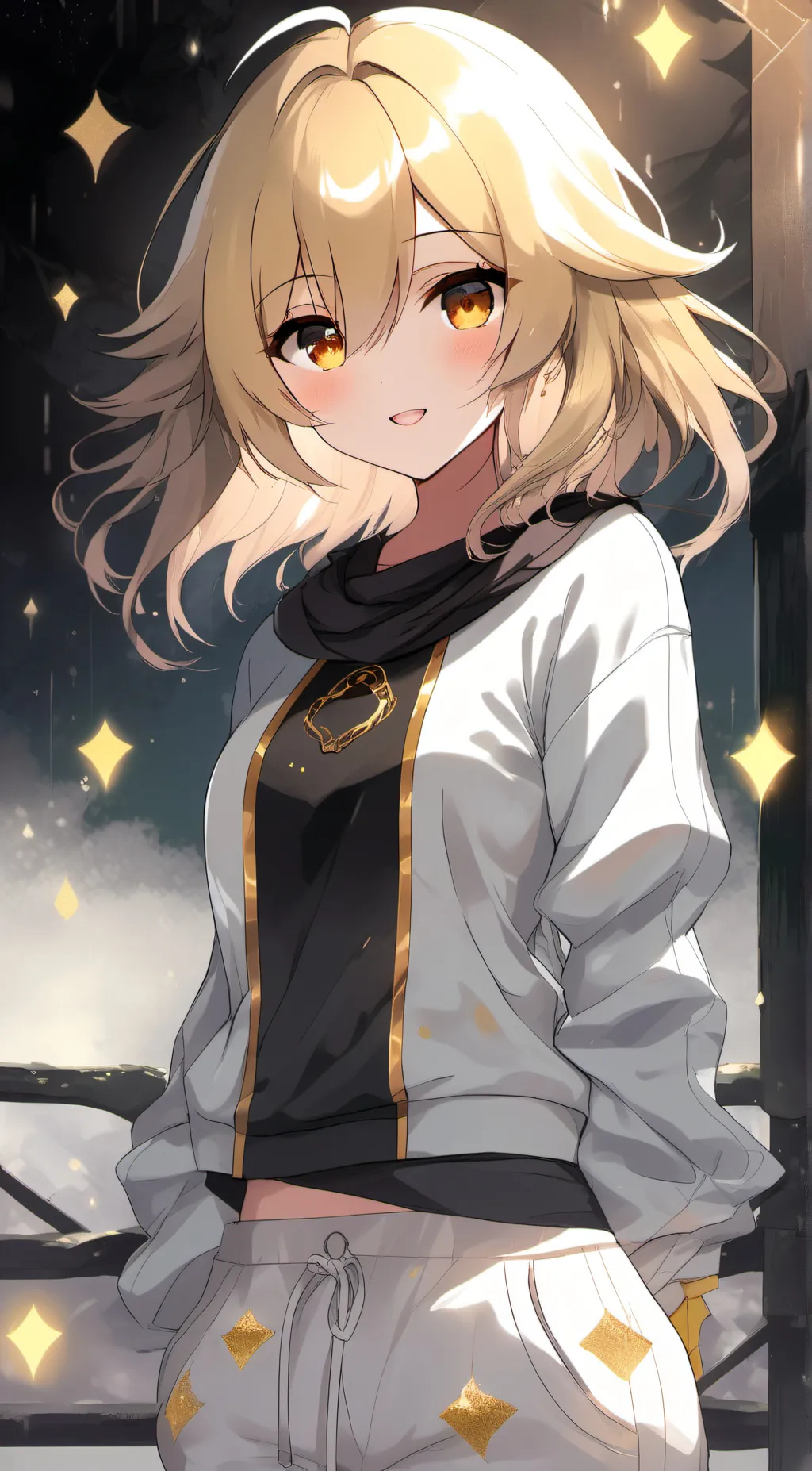 ai character: Goldie background