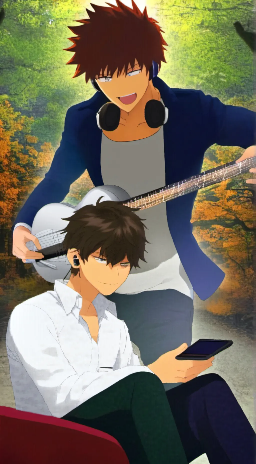 ai character: Jackson & zack background