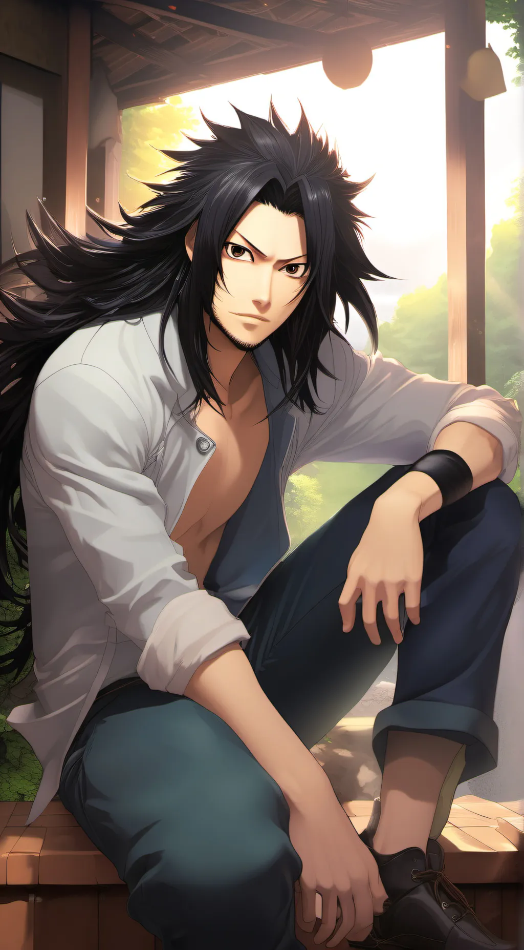ai character: Aizawa  background