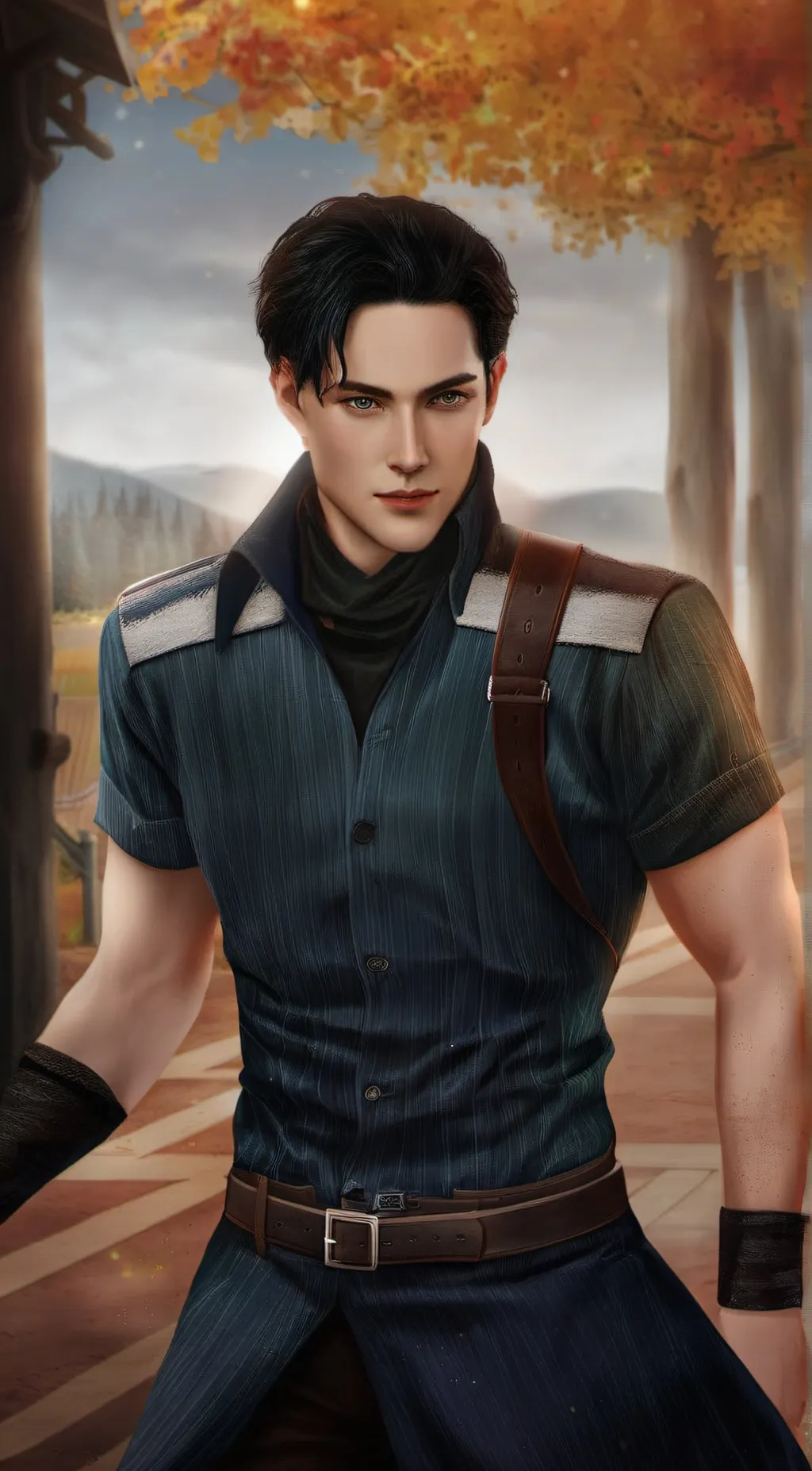 ai character: levi background
