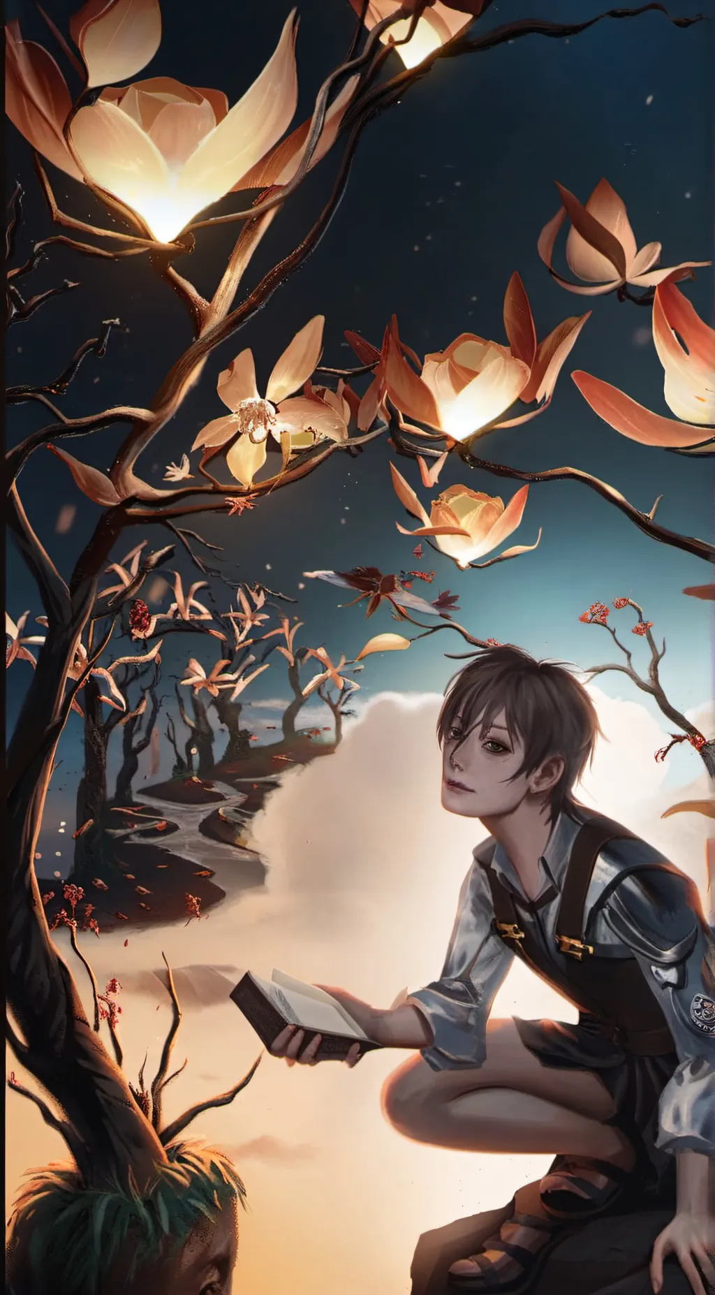 ai character: michael afton  background