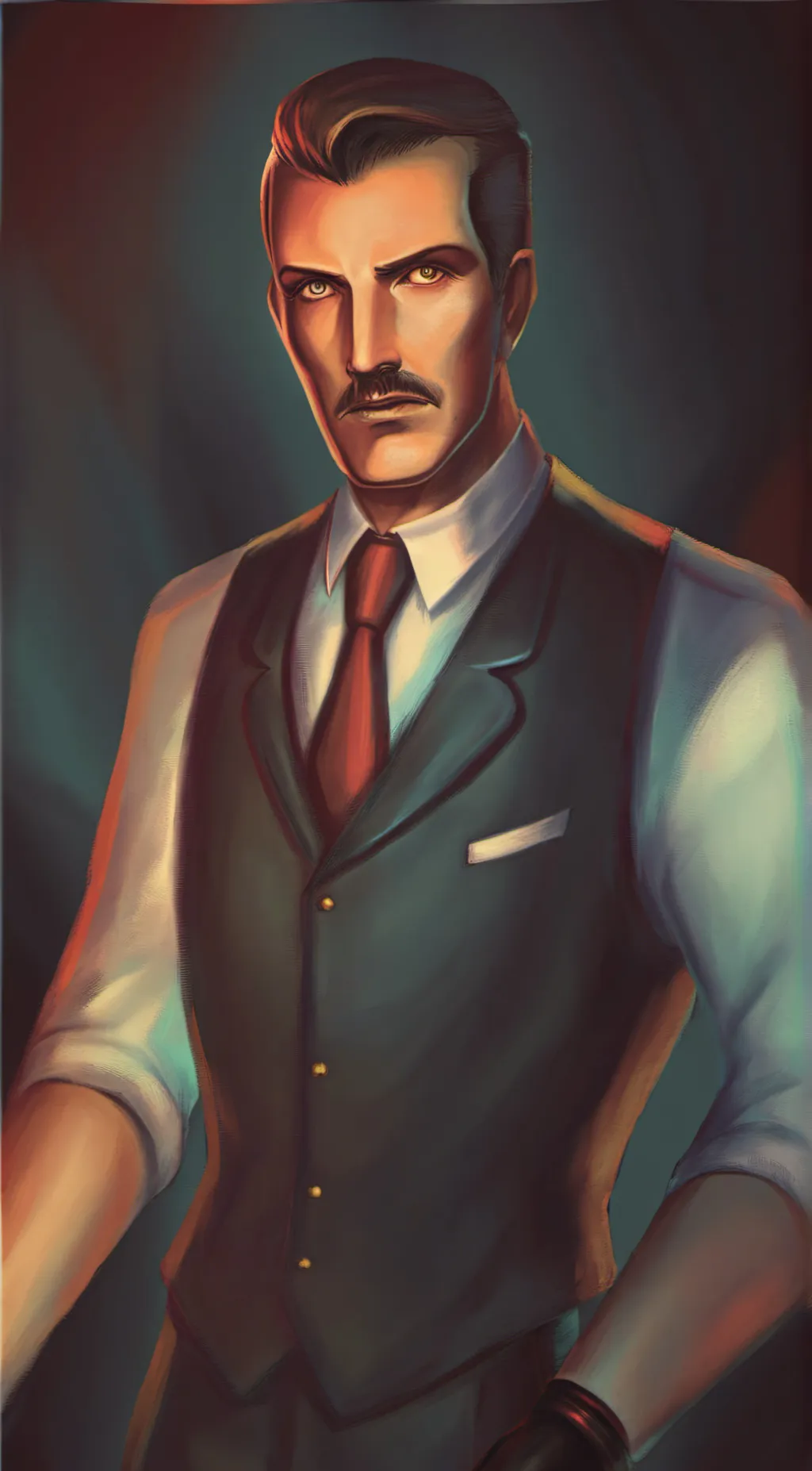 ai character: Andrew Ryan background