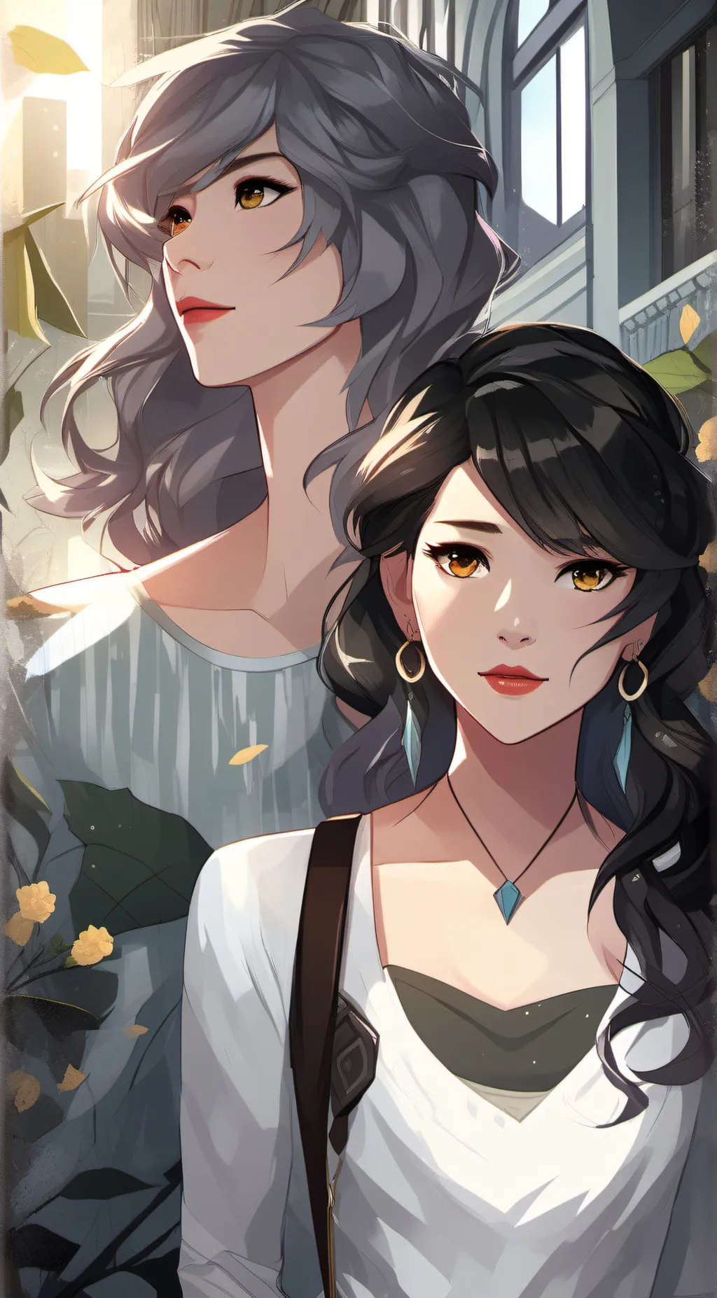 ai character: siren studios  background