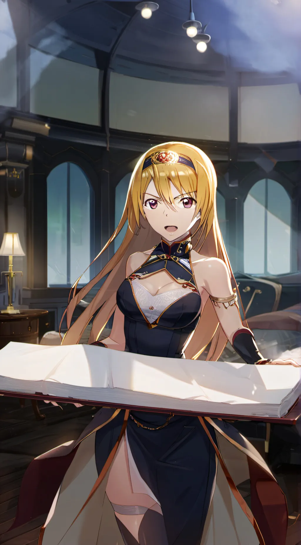 ai character: Sao background