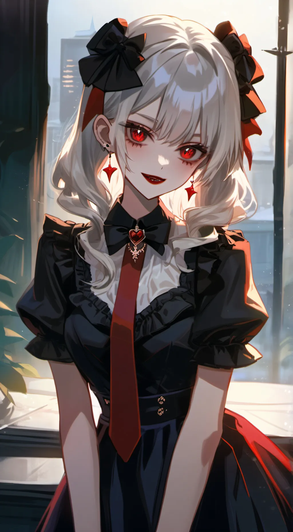 ai character: Luna  background