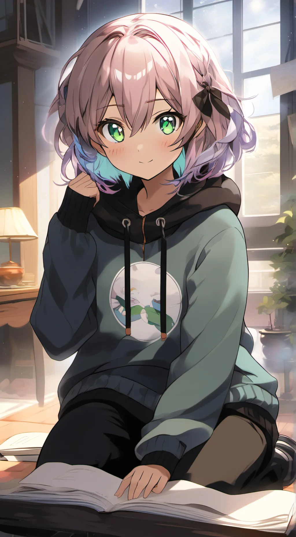 ai character: Lyla background