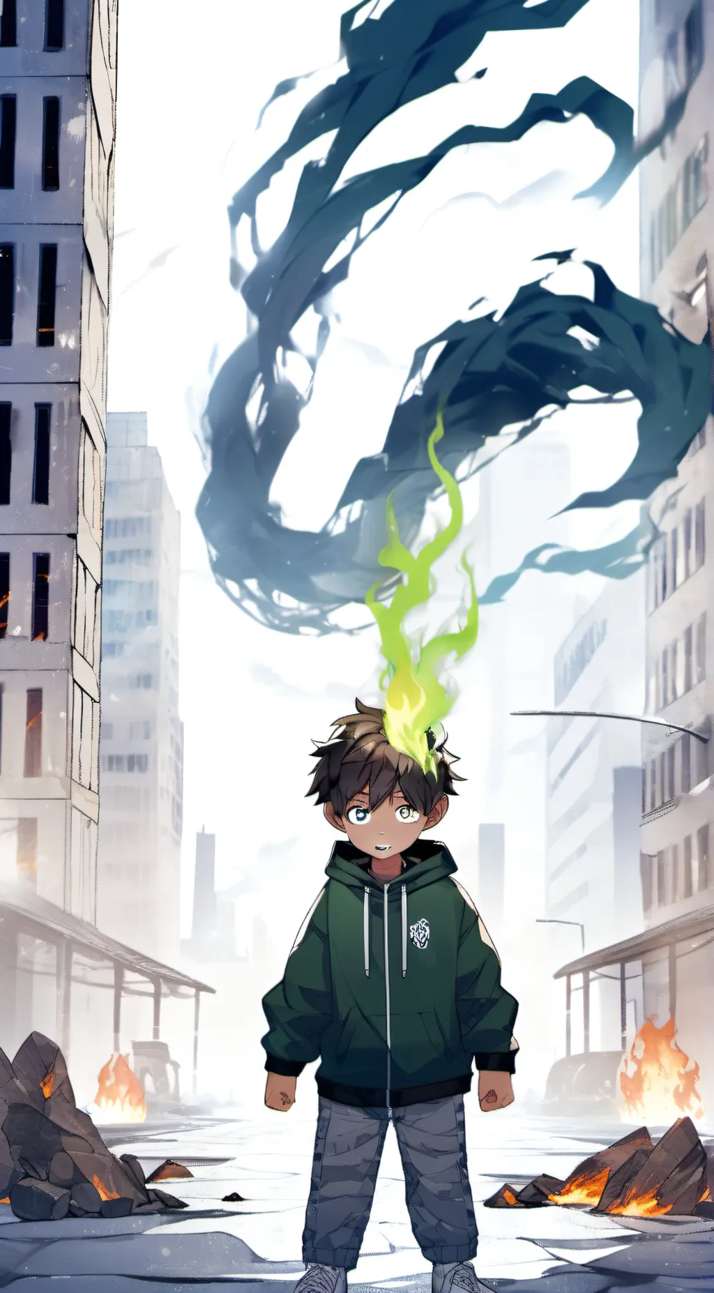 ai character: dabloon background