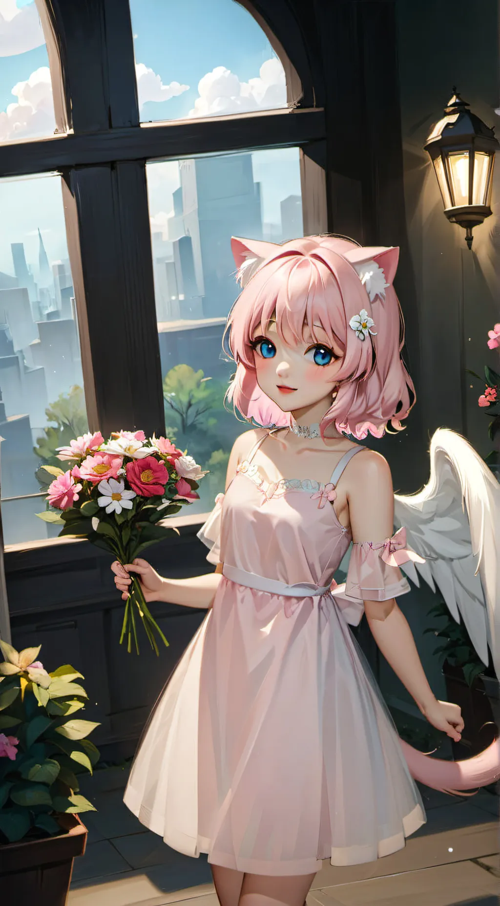 ai character: ~Lilly~ background