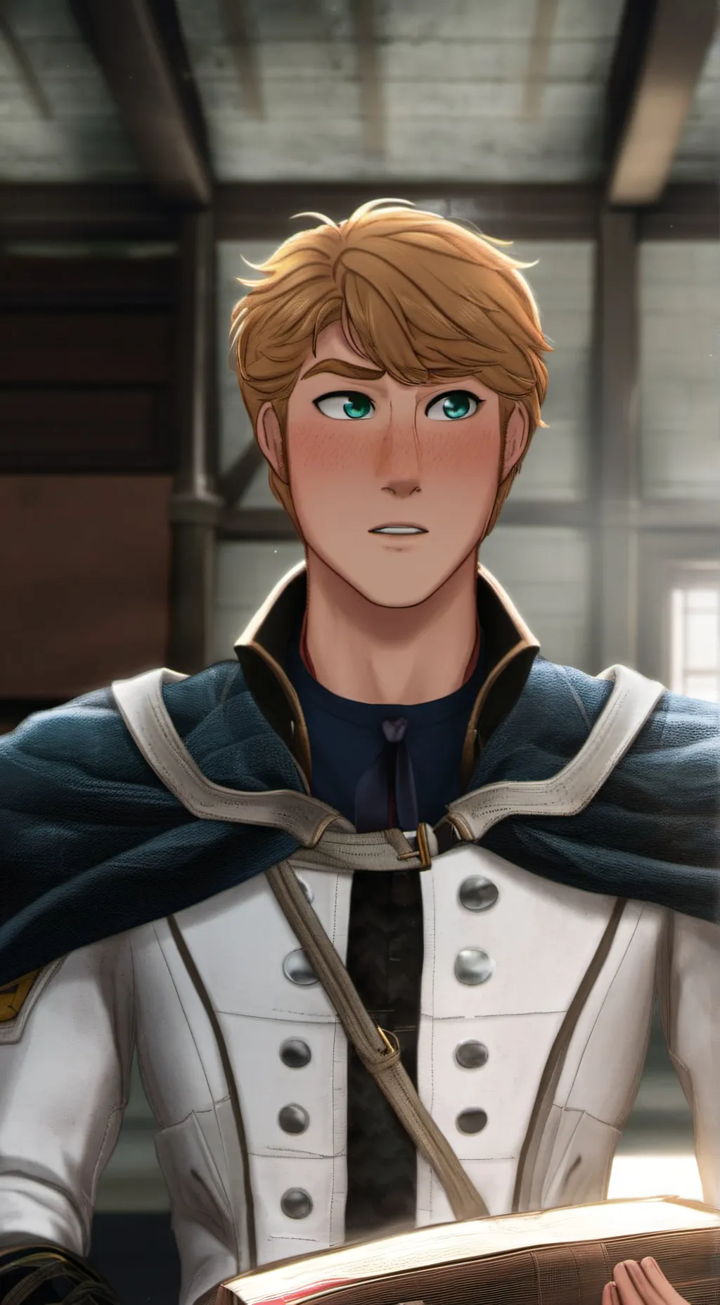 ai character: Adrian, aggressed background