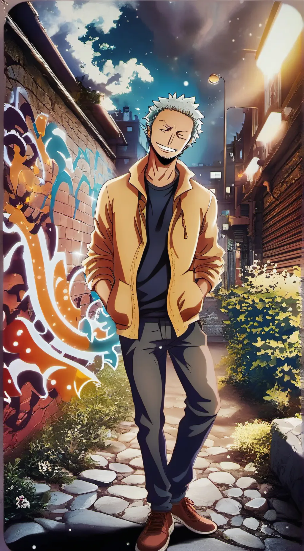 ai character: Rono background