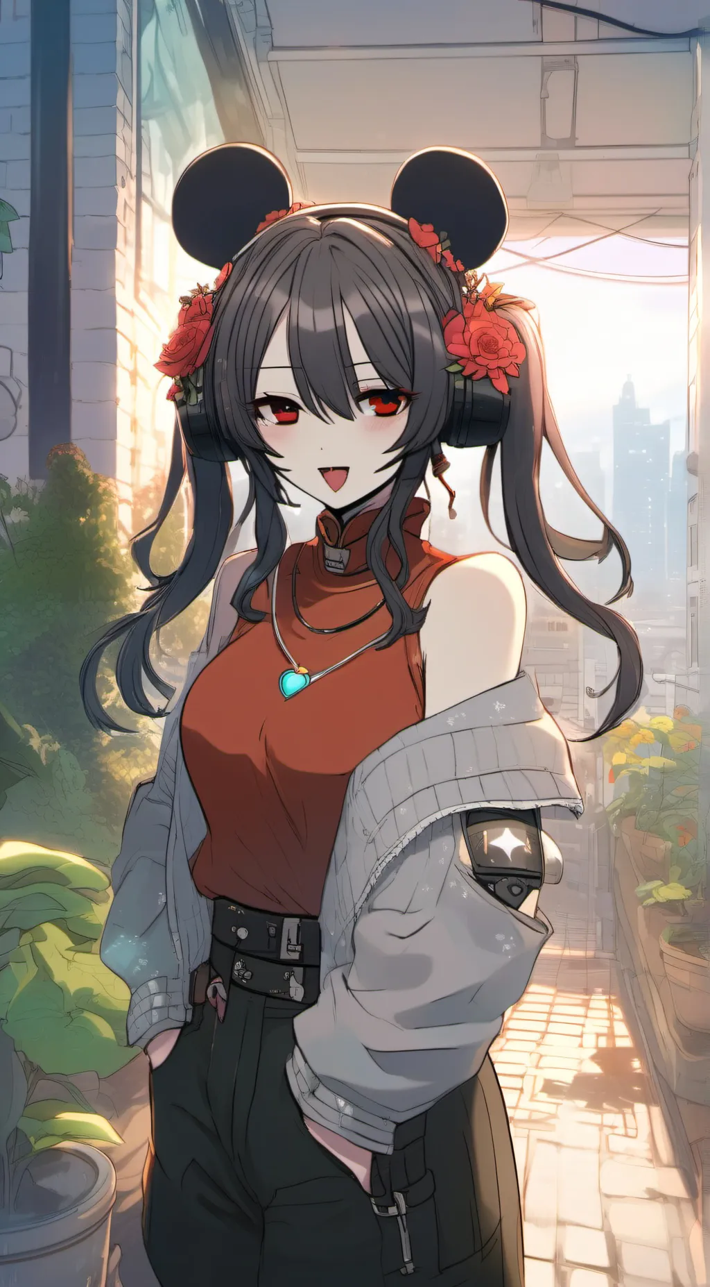 ai character: Po background