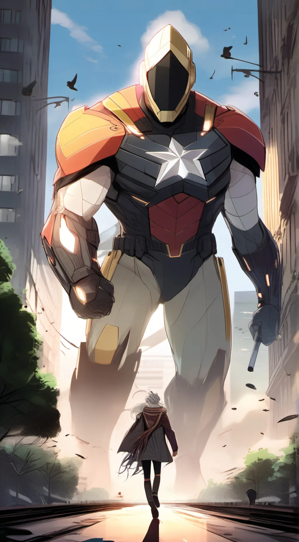 ai character: the amazing background