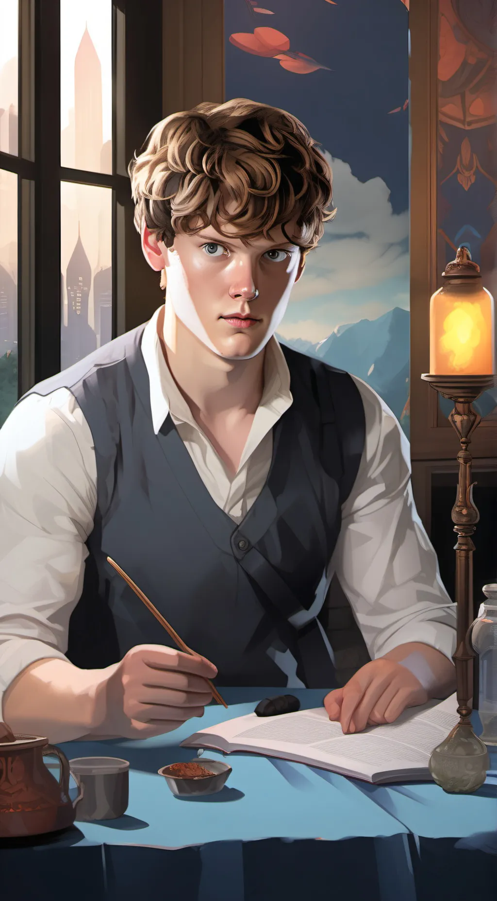 ai character: Tyler background