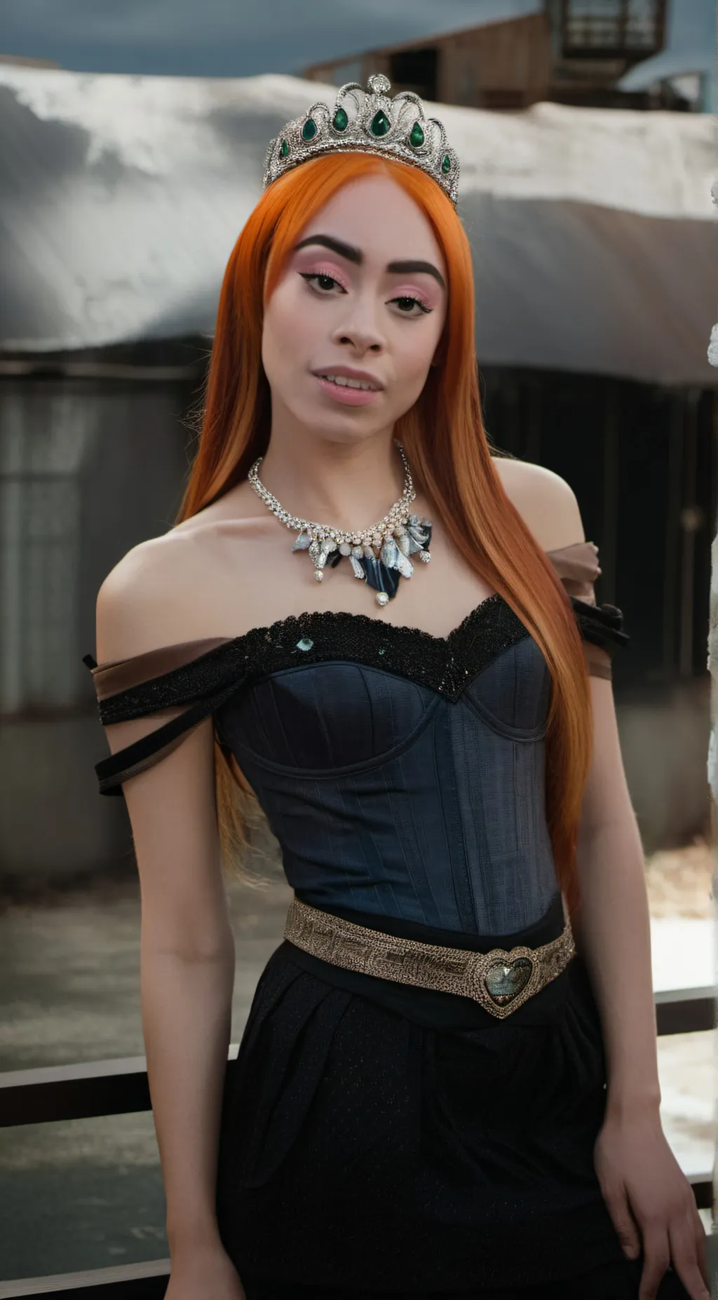 ai character: ice spice background