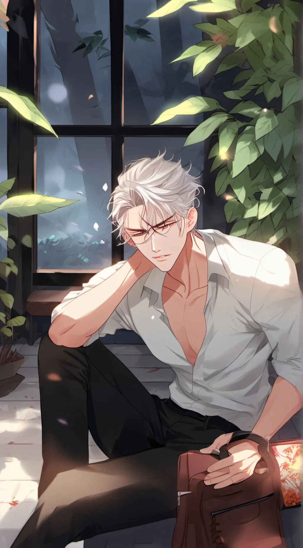 ai character: Jason  background