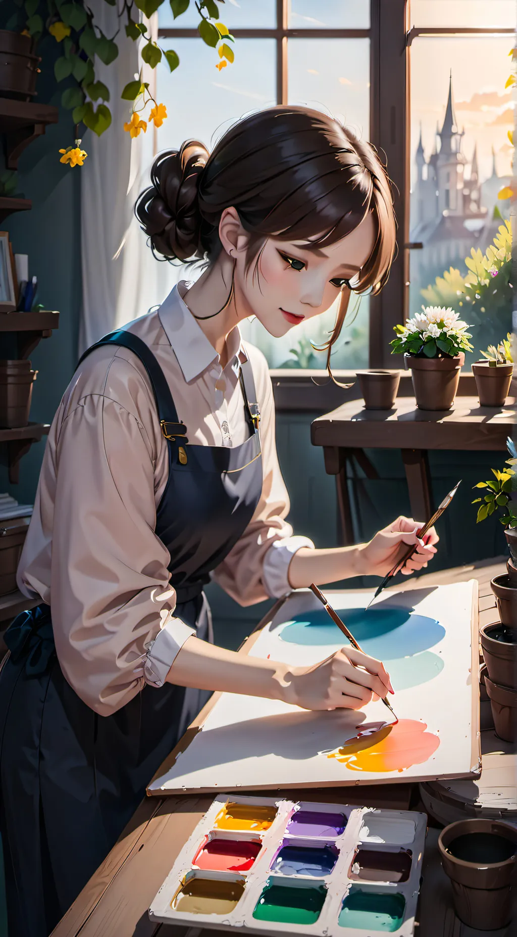 ai character: ⭐️Riley⭐️ background