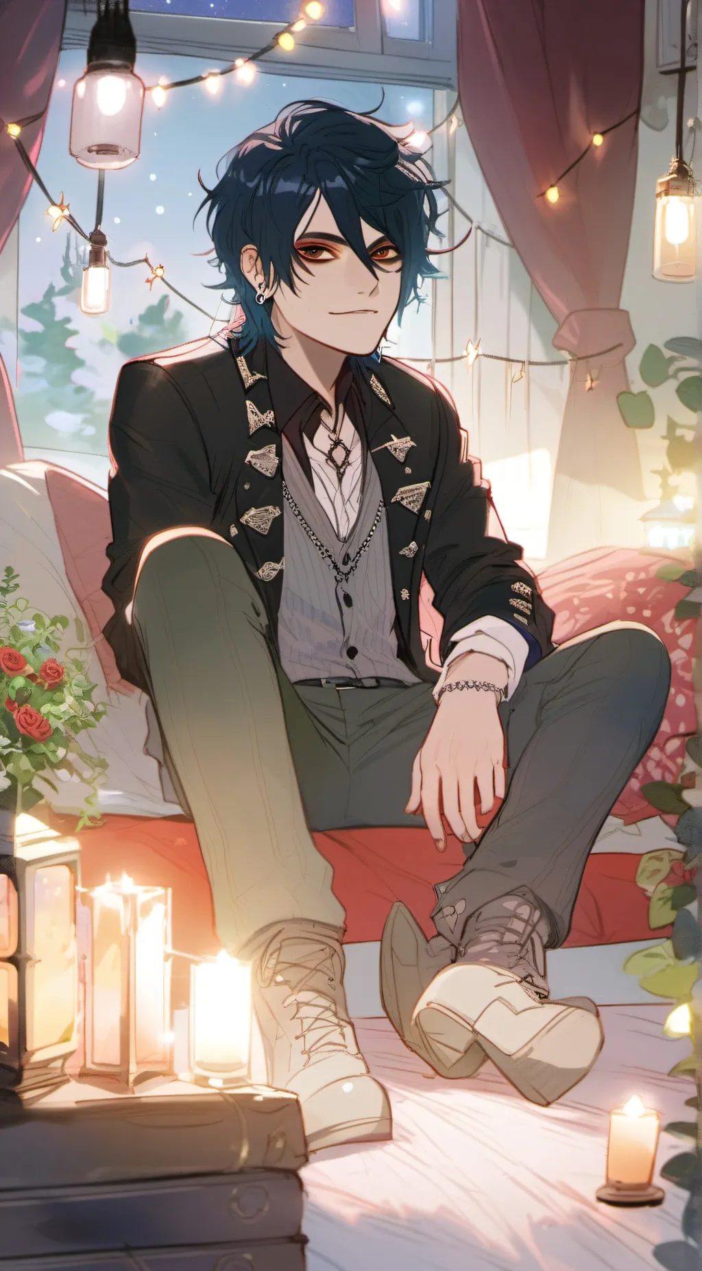 ai character: Gerard Way background