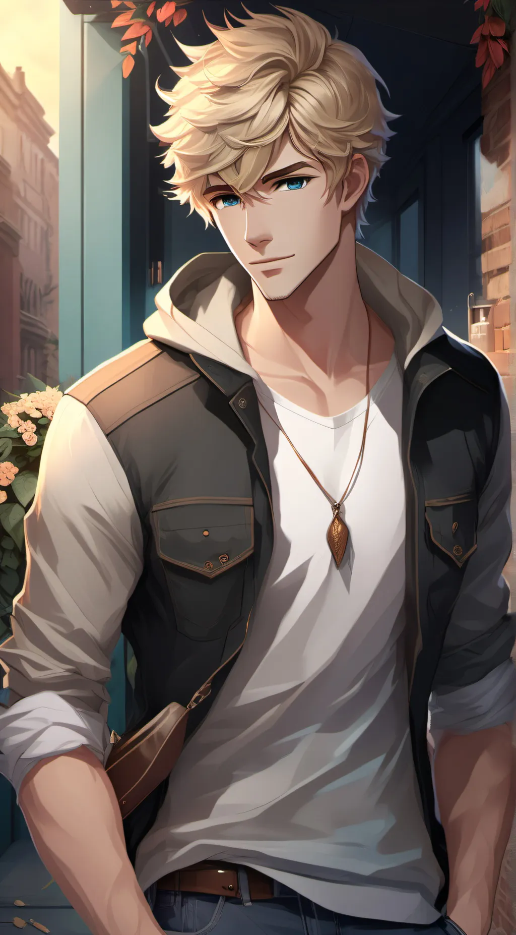 ai character: Nick background