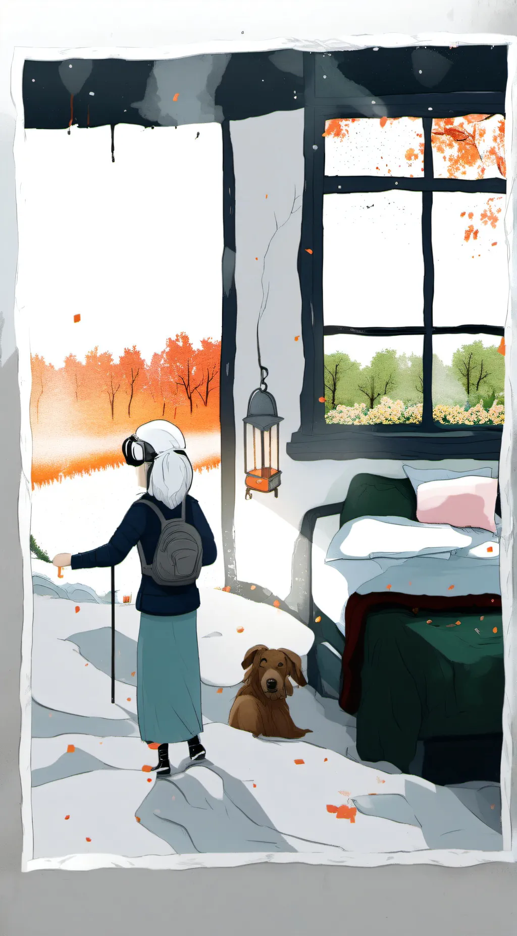 ai character: hazenut background