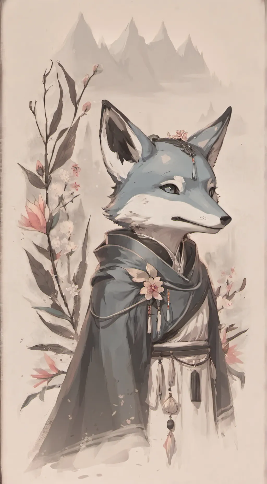 ai character: delara background