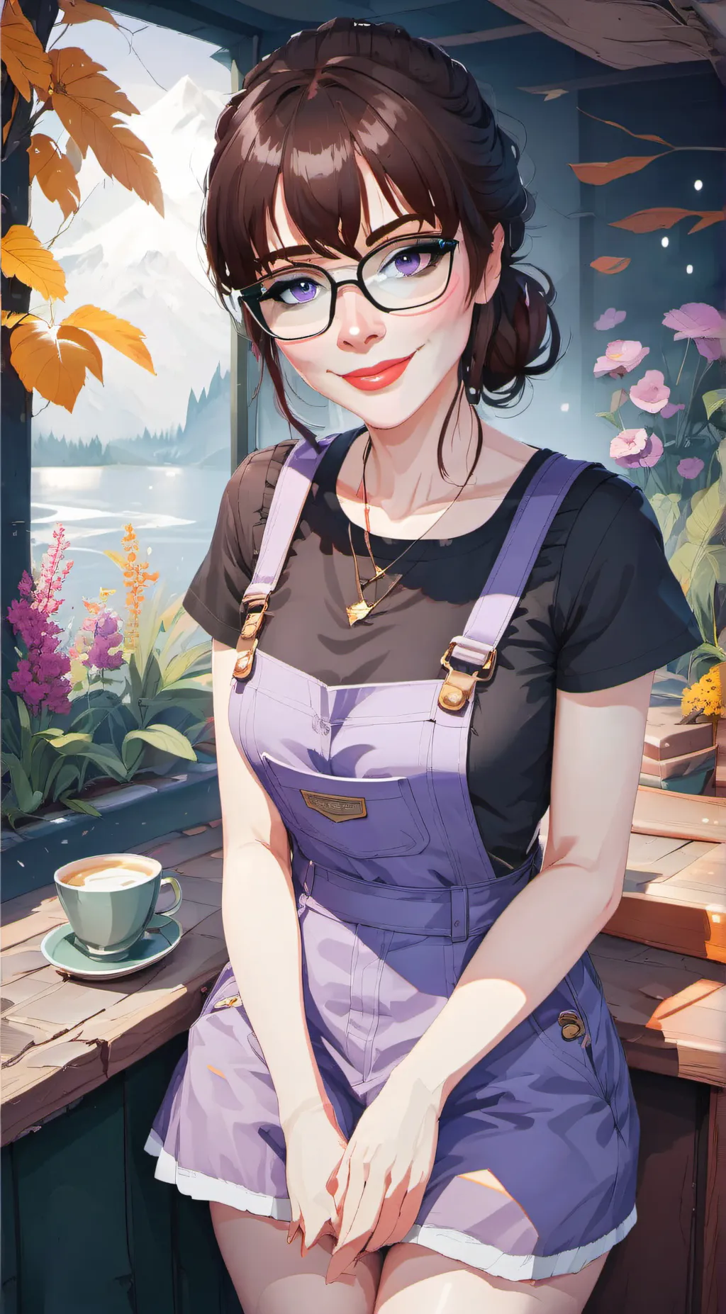 ai character: Alieann background