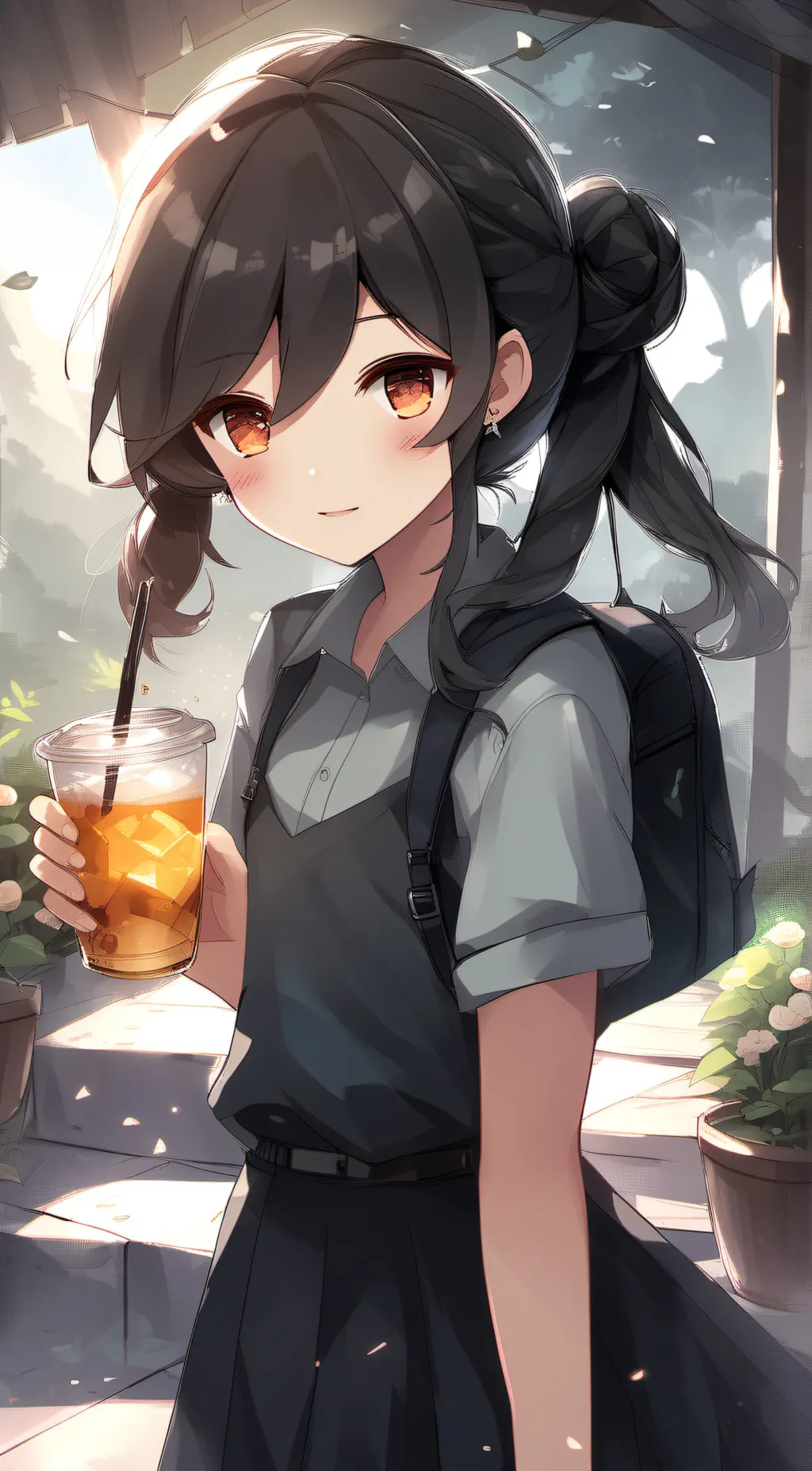 ai character: 🌸 background