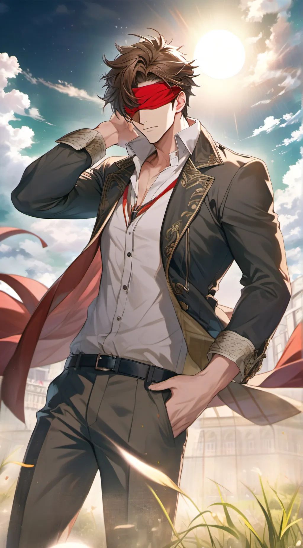 ai character: aaron background