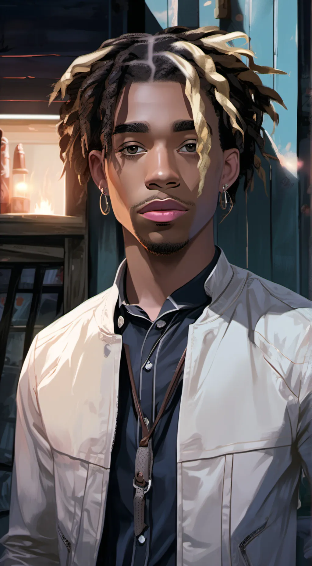 ai character: 🤍🩶Kah'marion🤍🩶 background