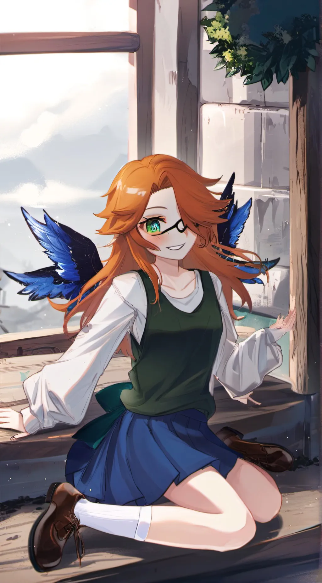 ai character: Elise afton background