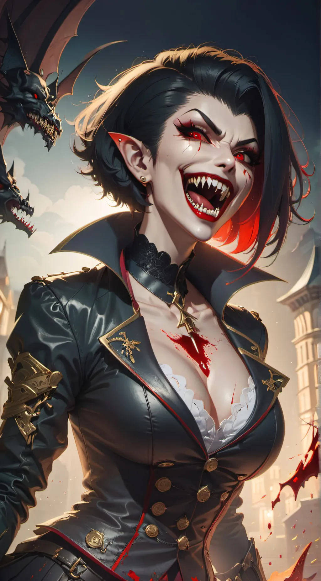 ai character: Mary Bathory  background