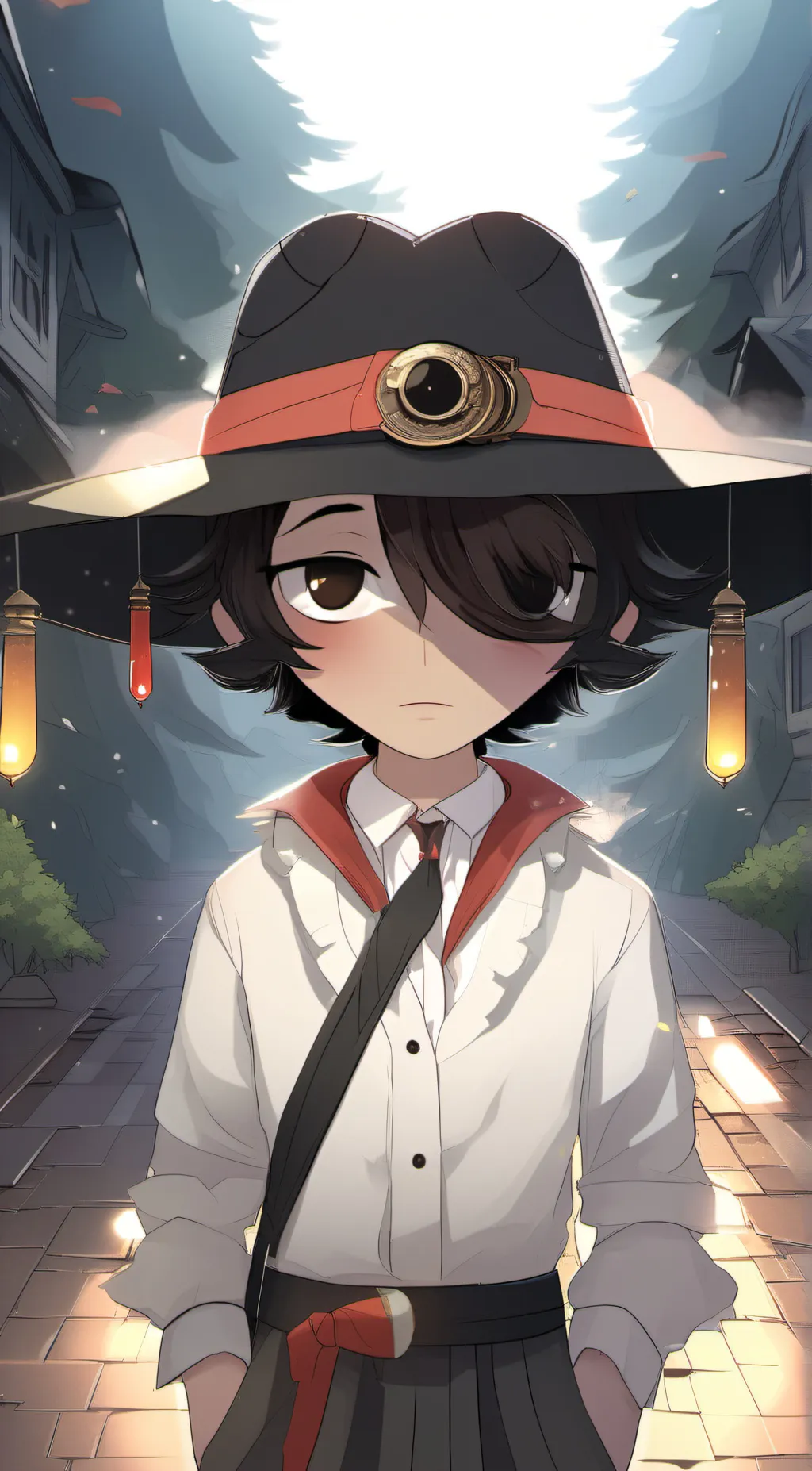 ai character: rose 🌹 background