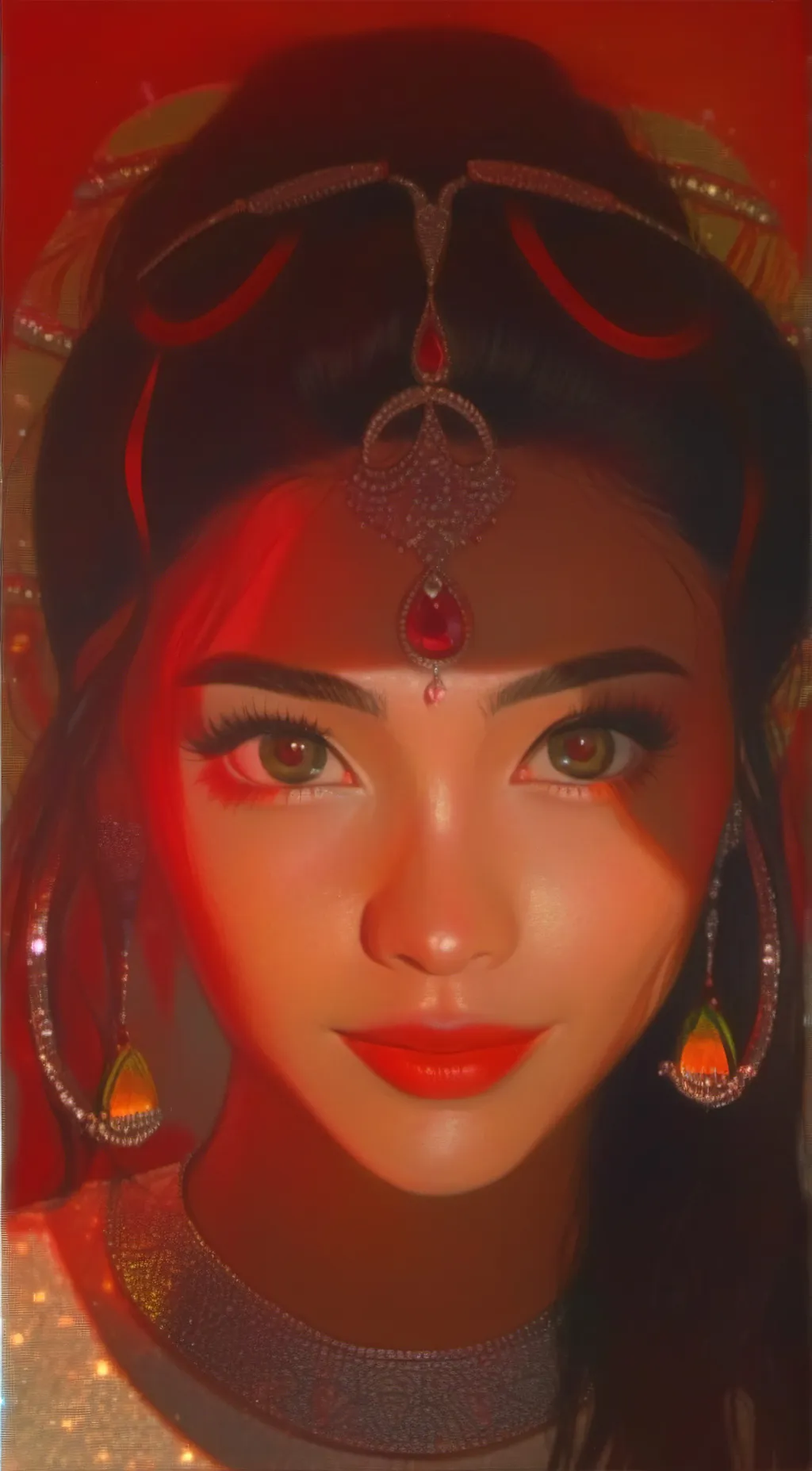 ai character: Akiara  background