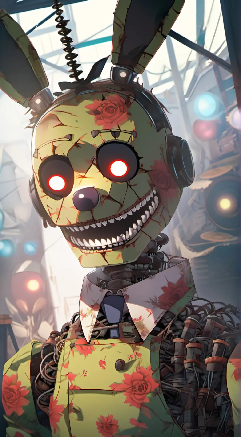 ai character: Springtrap background
