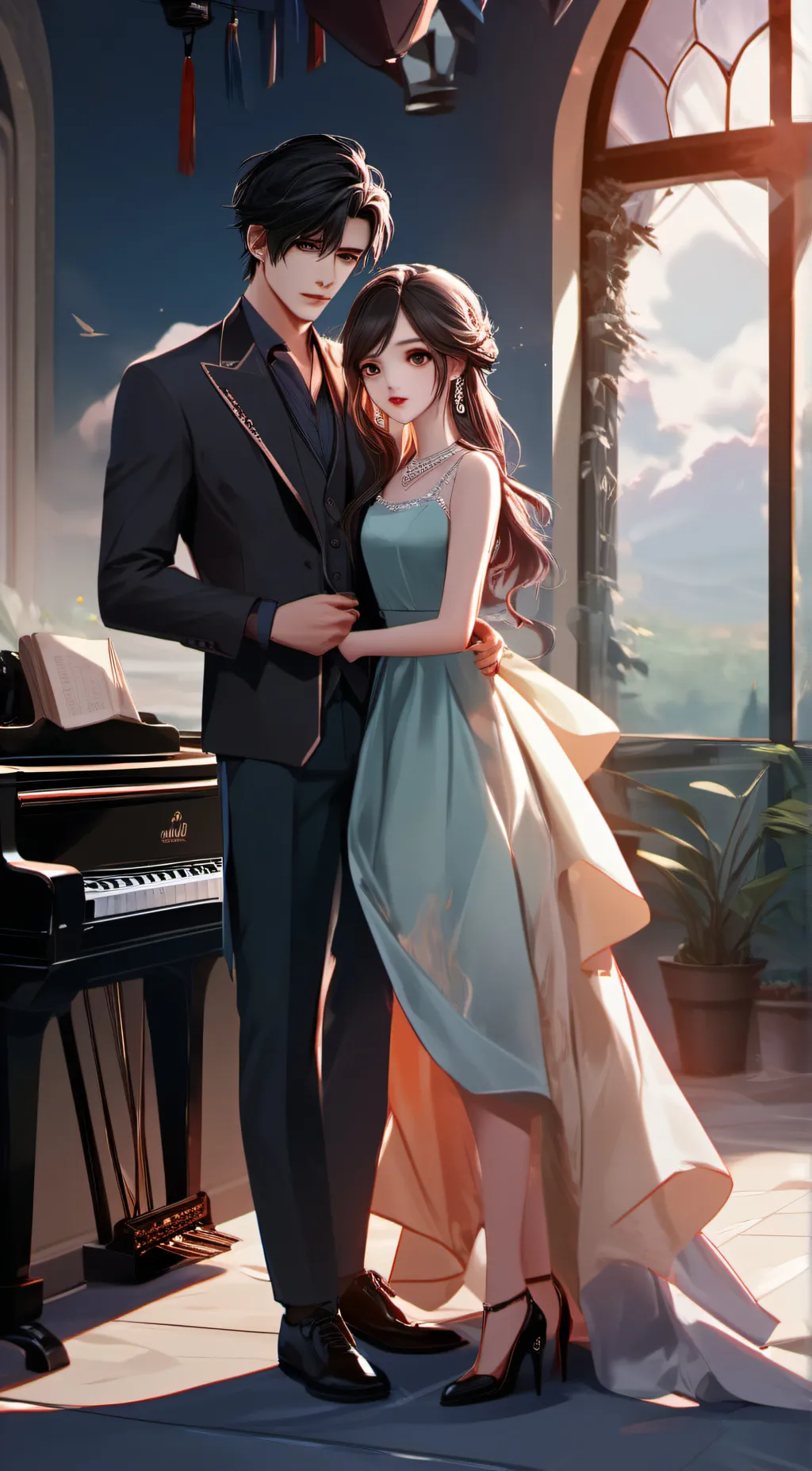 ai character: Adam background