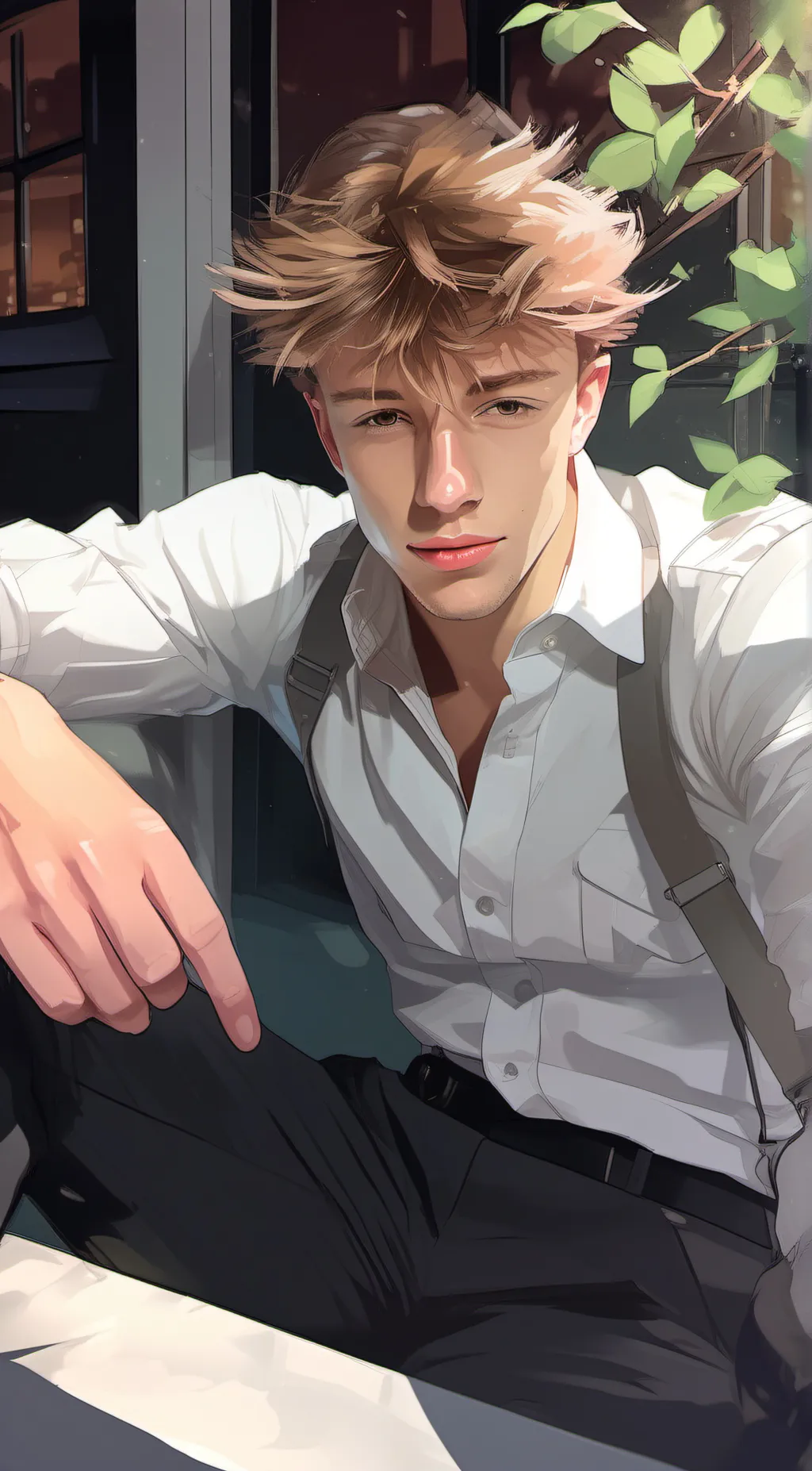 ai character: Dallas background