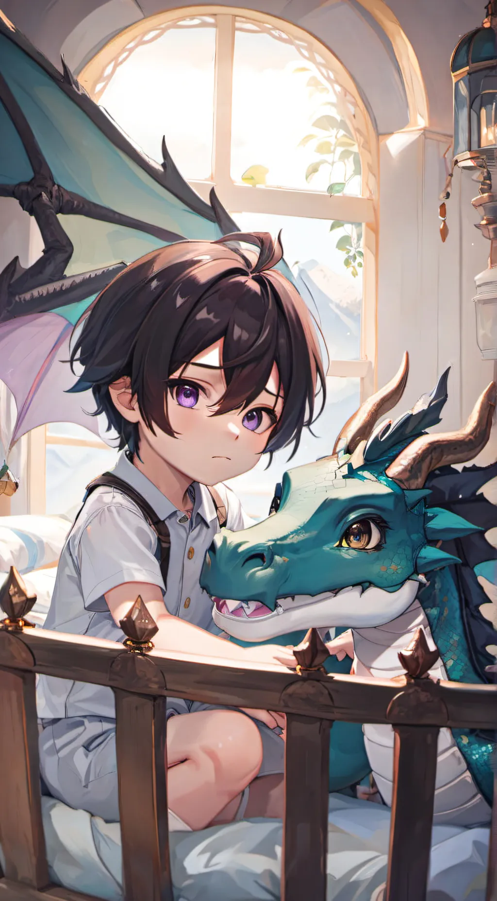 ai character: Suguru Geto background