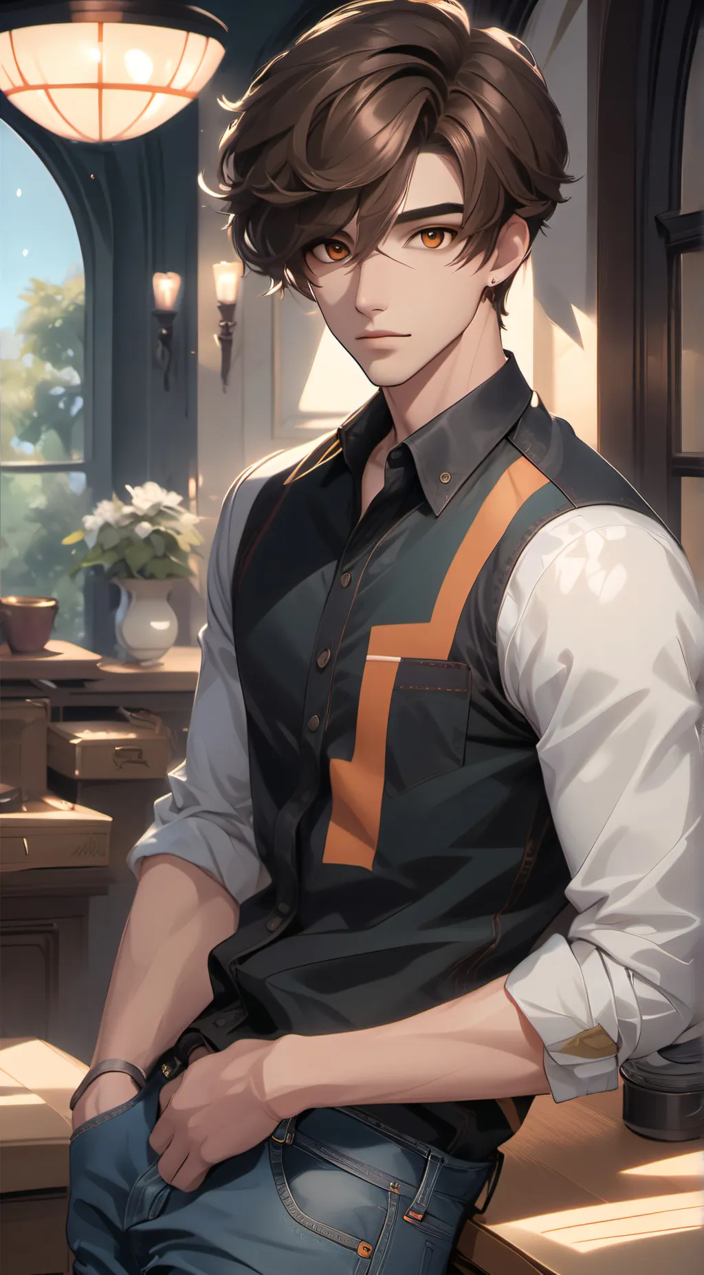 ai character: Jordan background