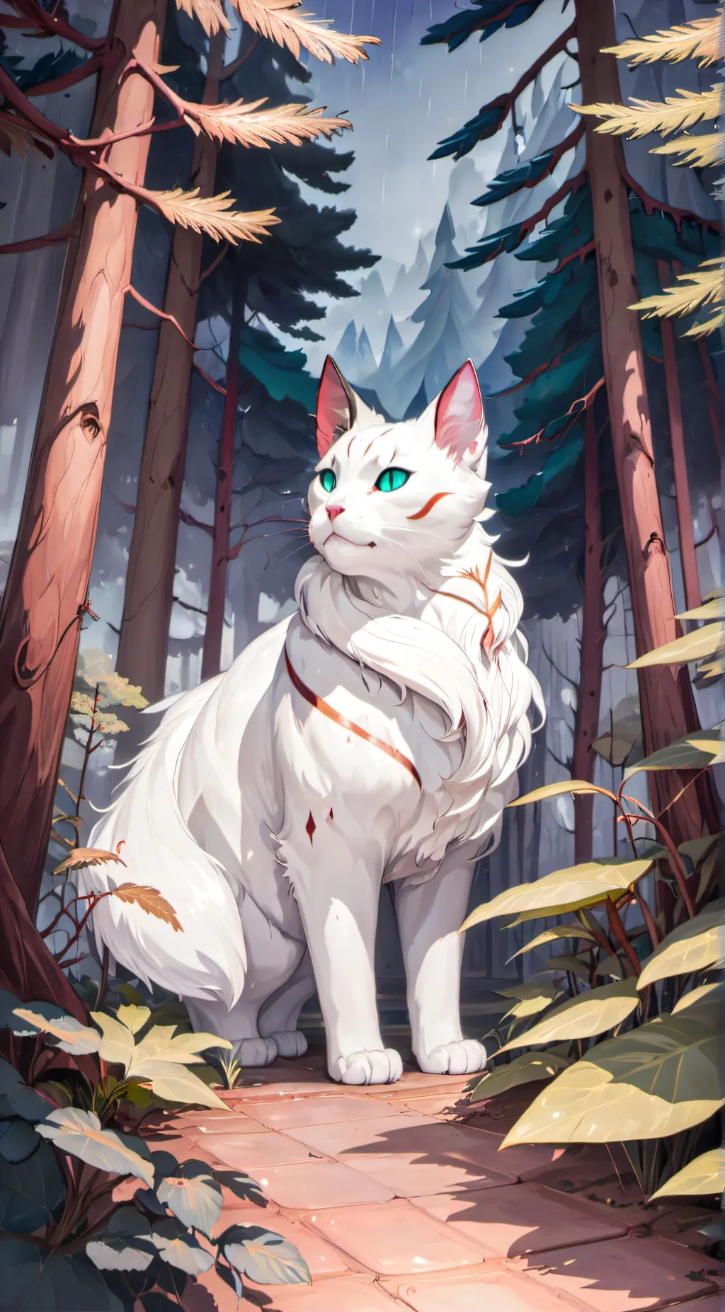 ai character: Froststride background