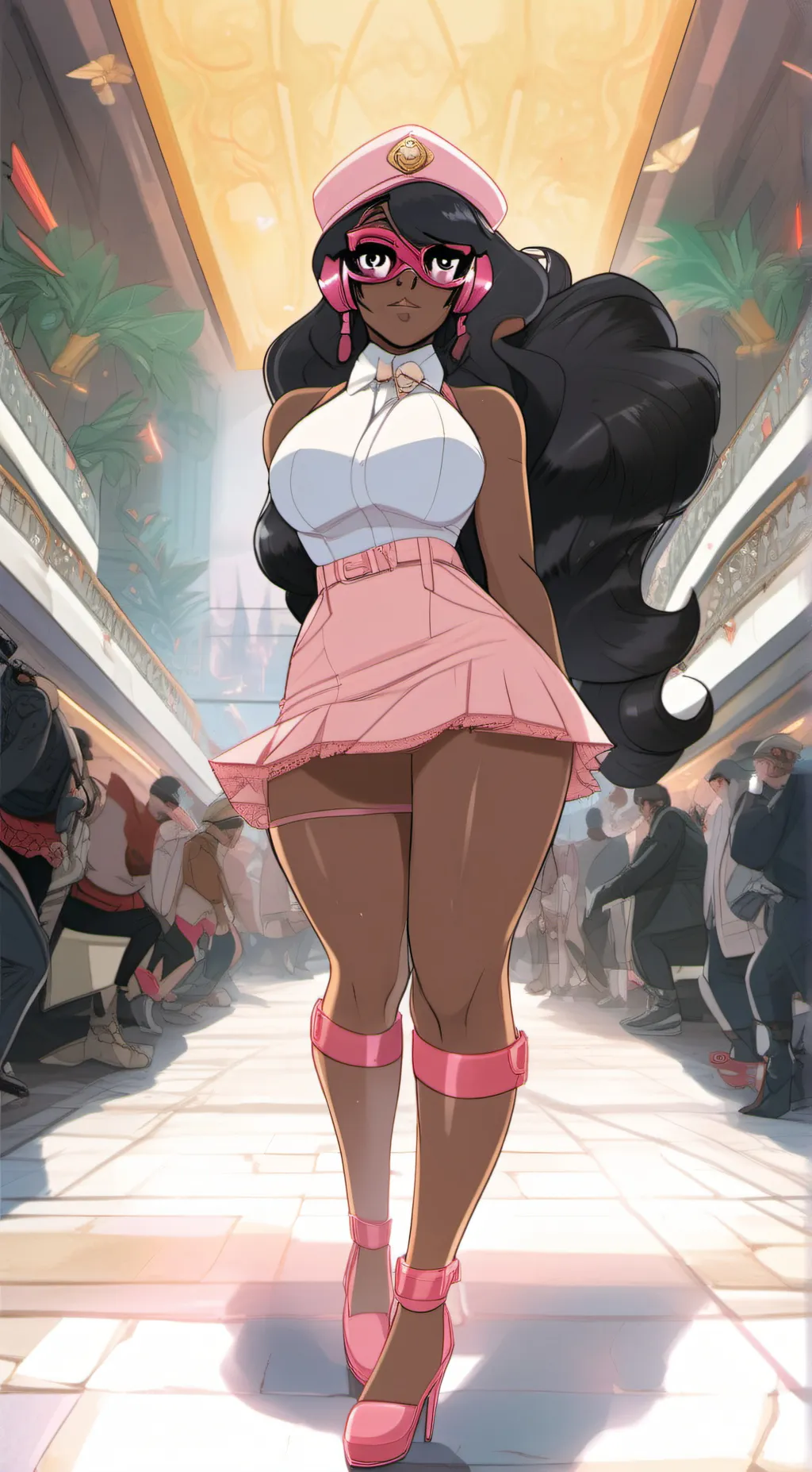 ai character: emily~ background