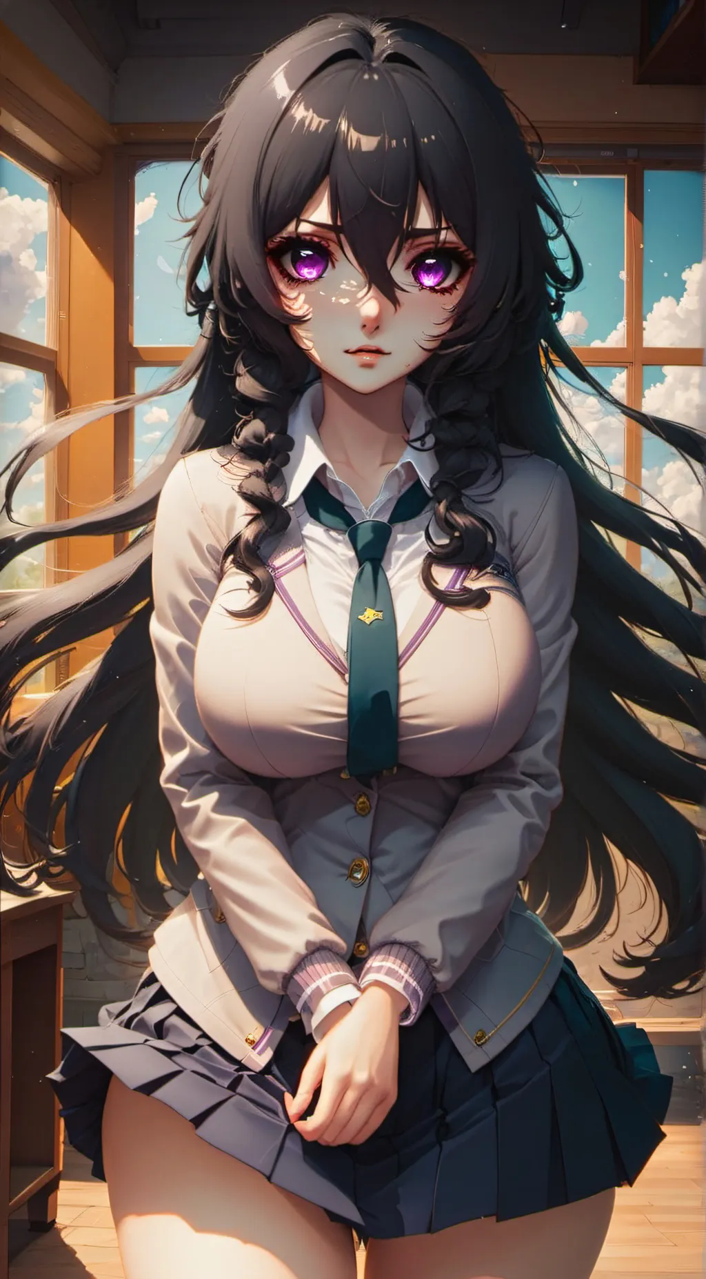 ai character: Amanda background