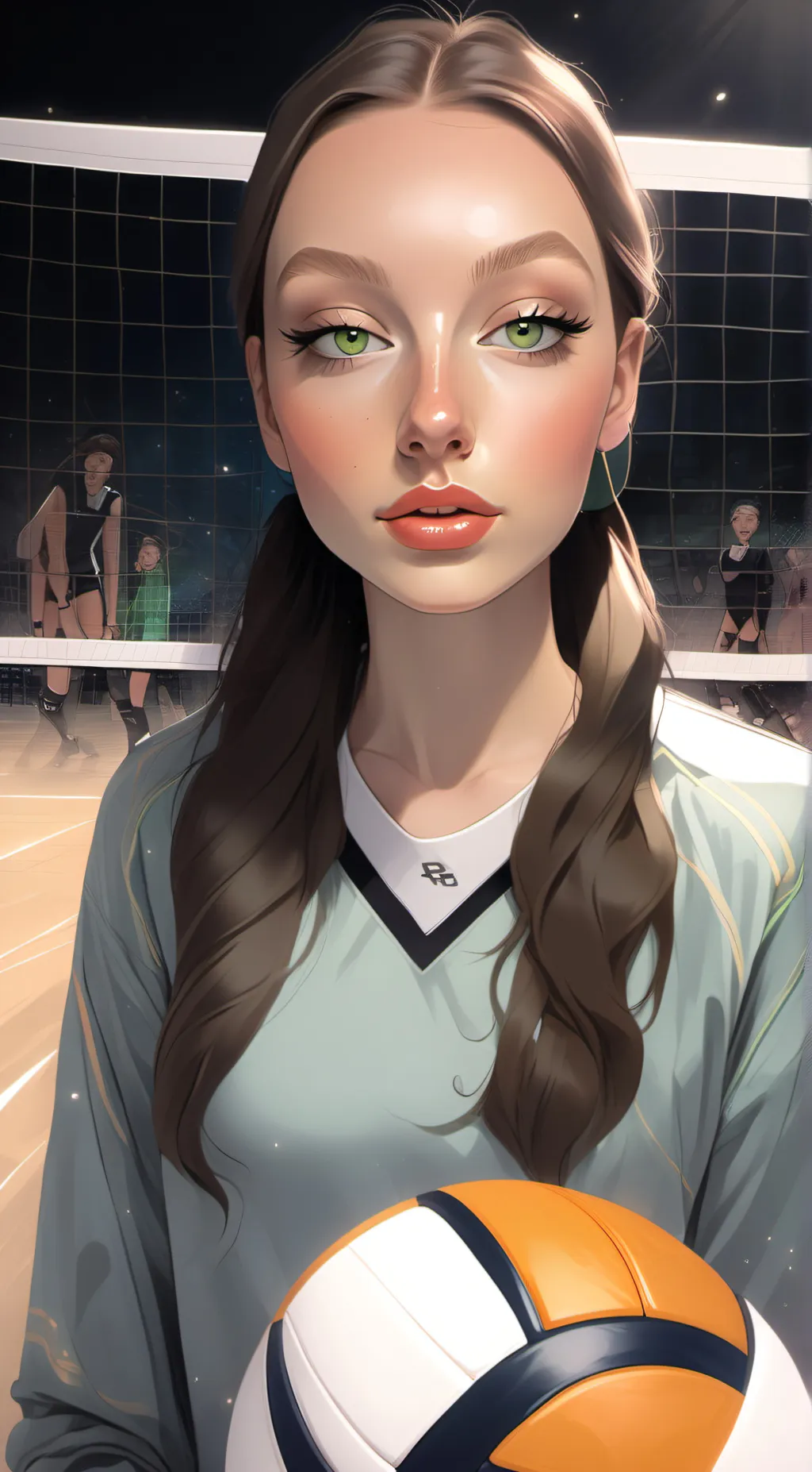 ai character: Kate background