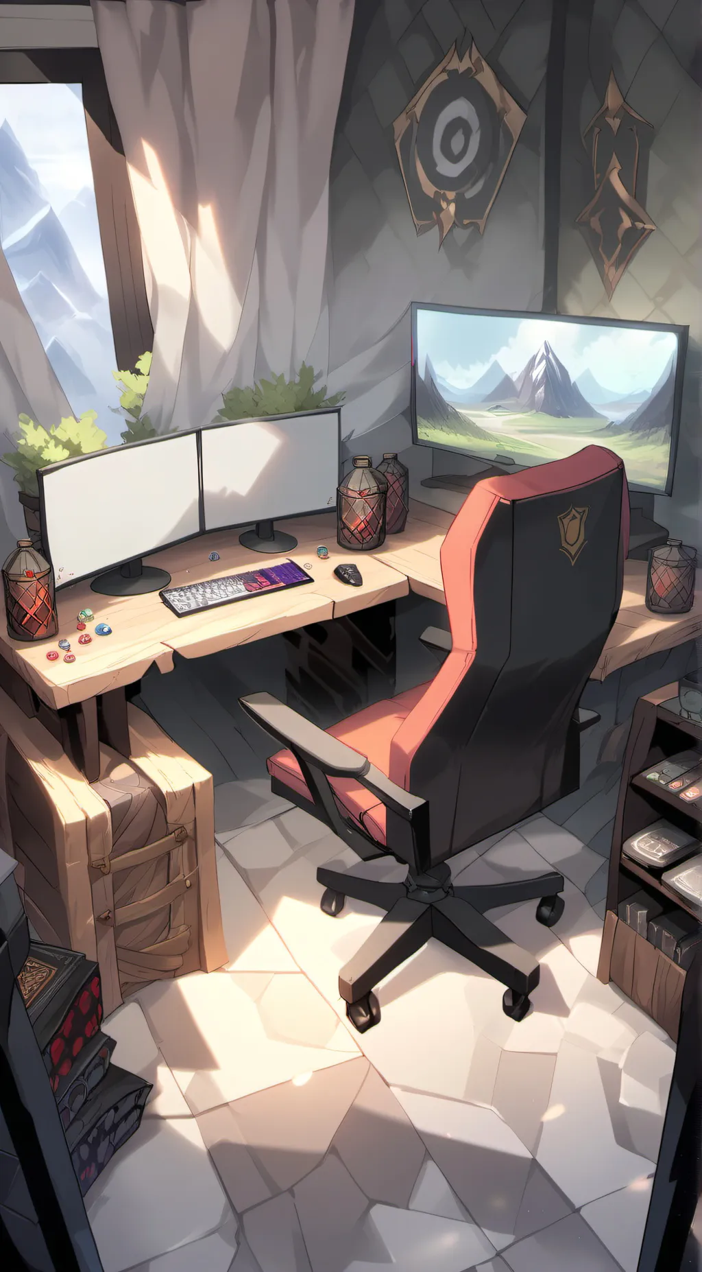 ai character: D&D background