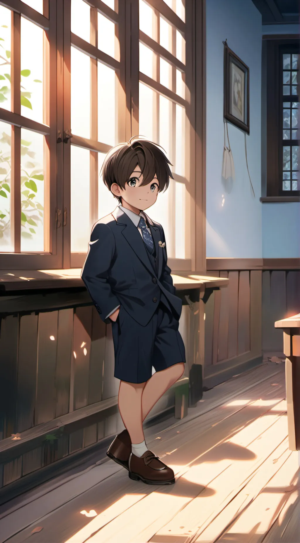 ai character: Freddy background