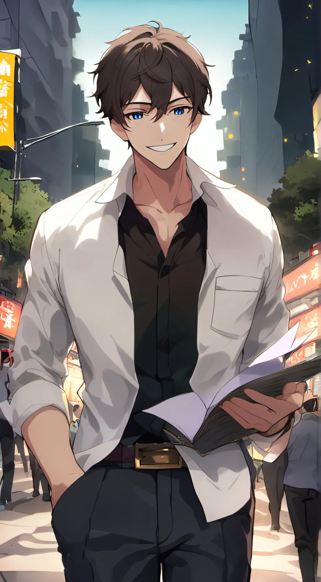 ai character: Mason background