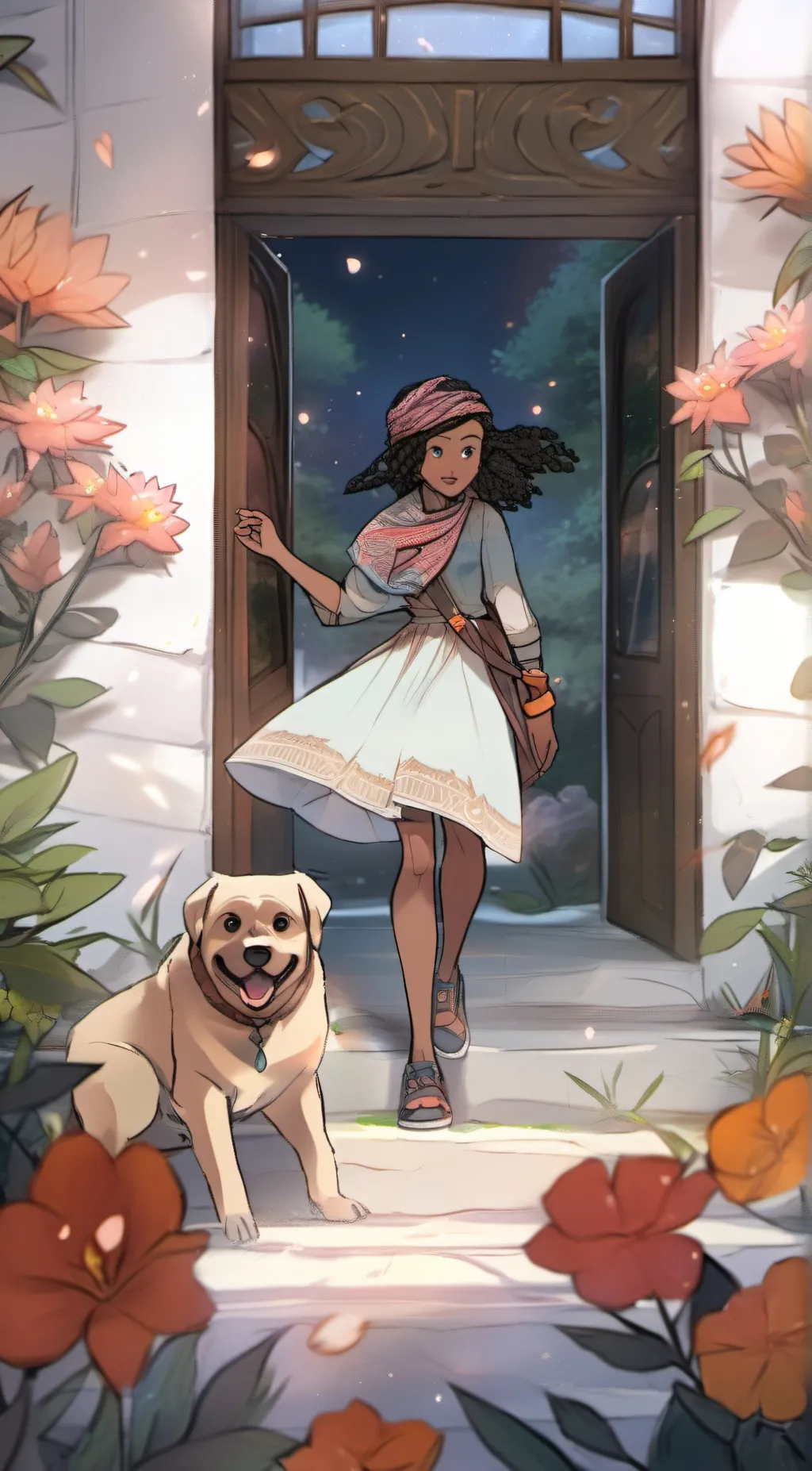 ai character: nahi background