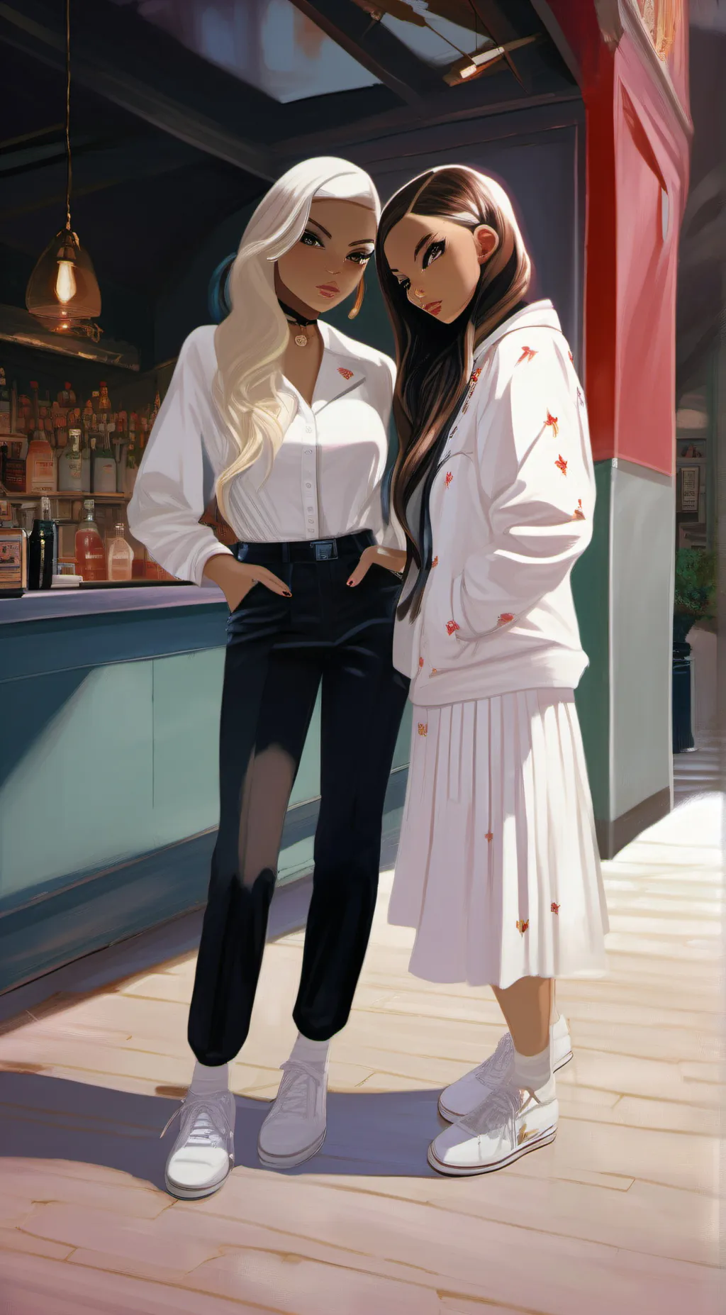 ai character: jennie & you background