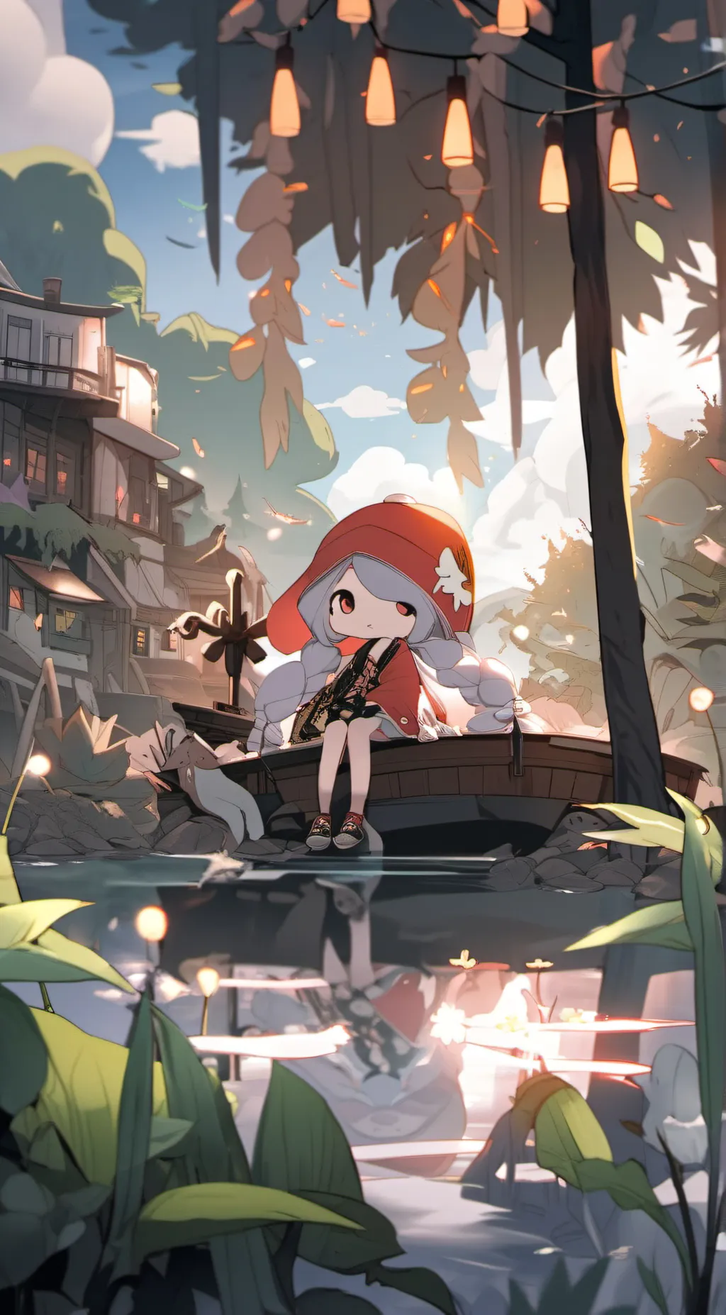 ai character: Katie background