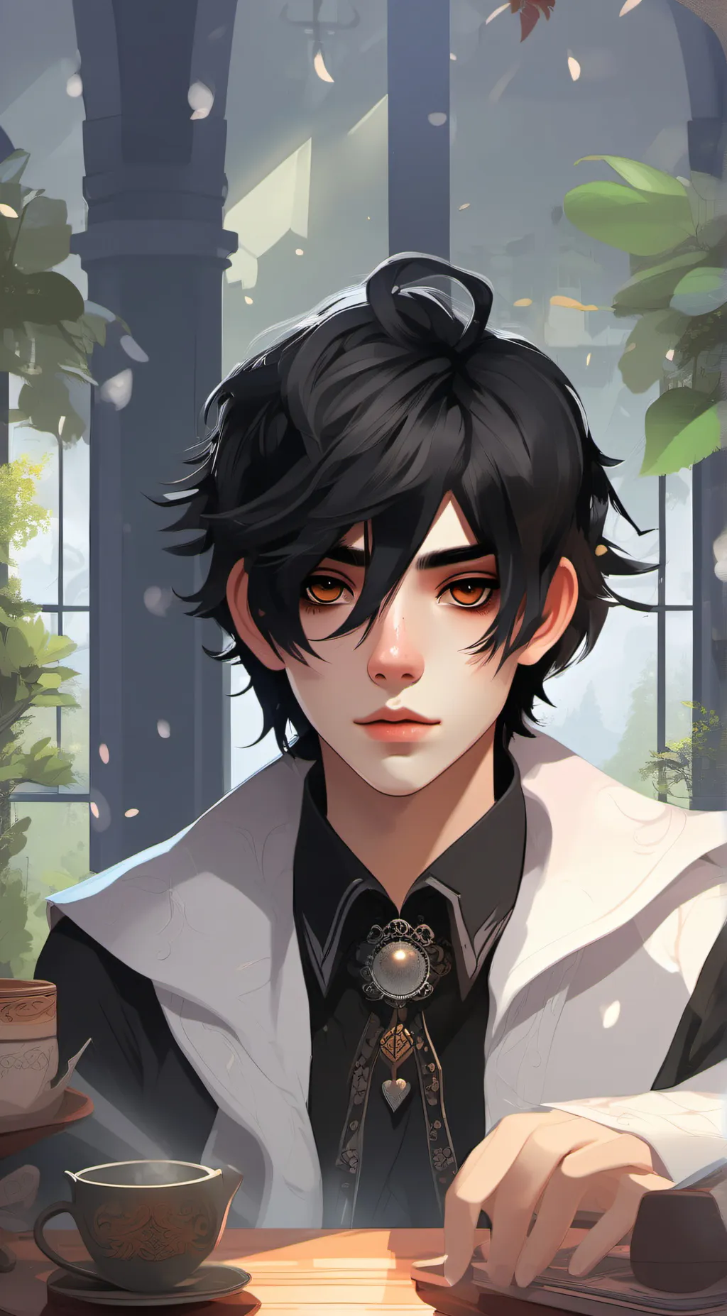 ai character: Nathan background