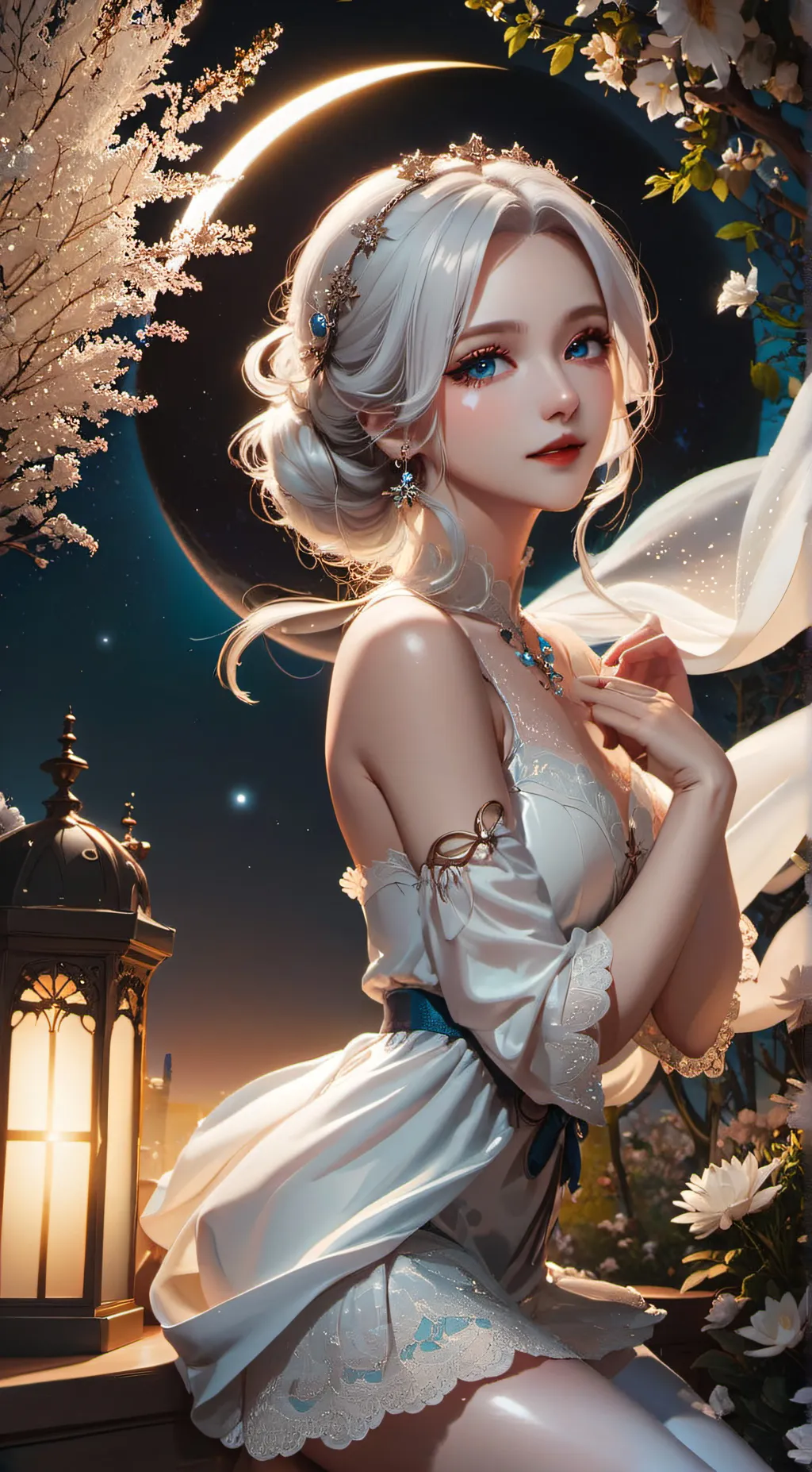 ai character: Allura background